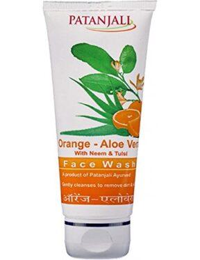 PATANJALI Orange-Aloe Vera Face Wash  (60 g)