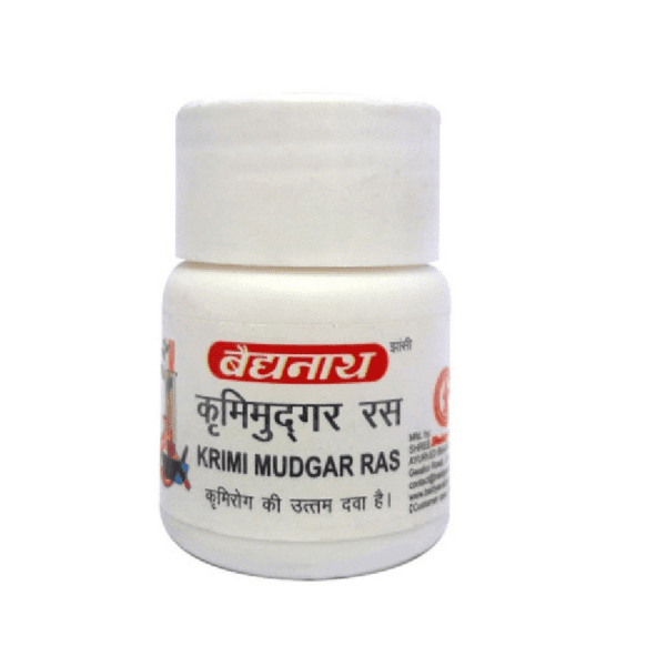 Baidyanath Krimimudgar Ras (40tab)