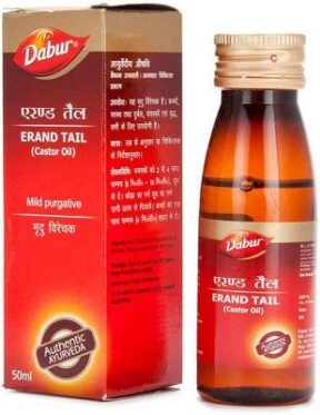 Dabur Ayurvedic Erand Tail (Castor Oil) (50ml)