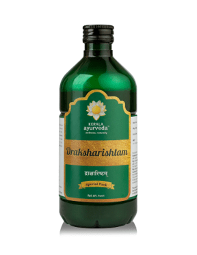 Kerala Ayurveda Draksharishtam – 435 ml for cold, cough, asthma