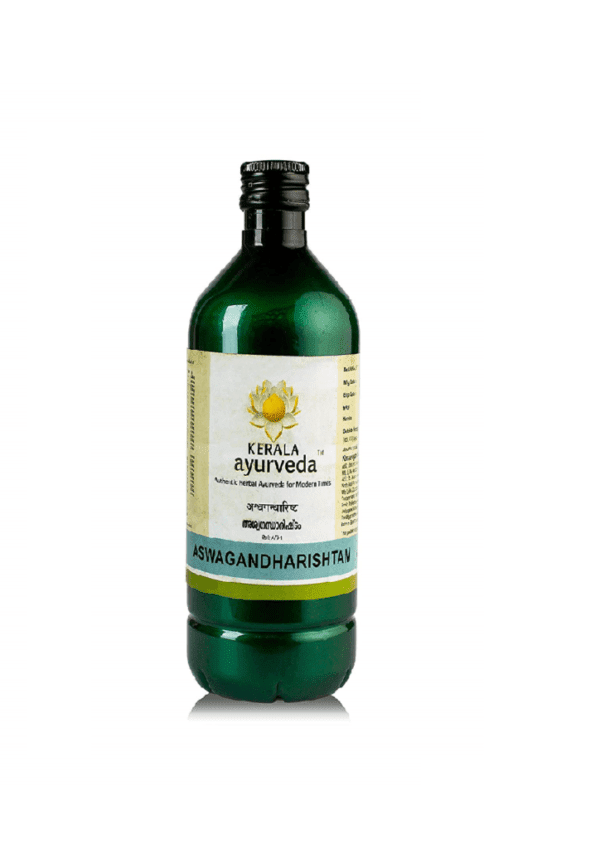 Kerala Ayurveda Aswagandharishtam 435 ml for paralysis, facial palsy, epilepsy