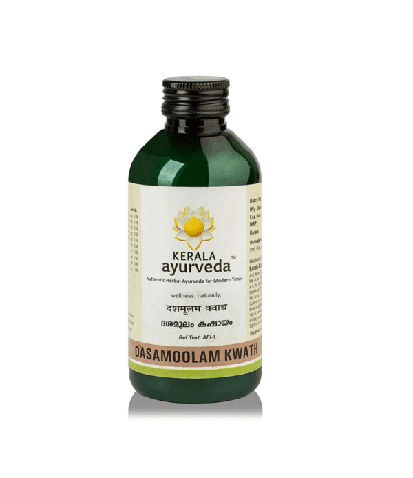 Kerala Ayurveda Dasamoolam Kwath 200 Ml for Headache, Backache, Cough, Shoulder Pain