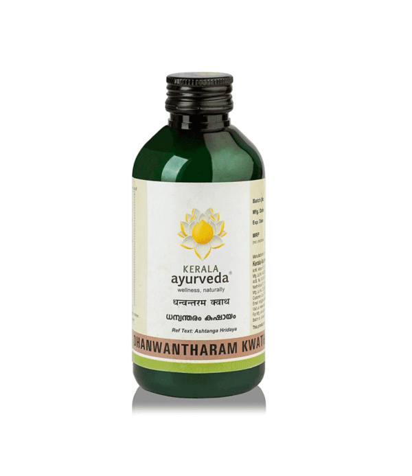 Kerala Ayurveda Dhanwantharam Kwath 200 ml for muscle wasting