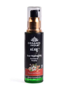 Organic India Kure Scar Healing Oil Restorative Rosehip 60 ml
