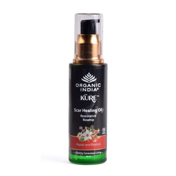 Organic India Kure Scar Healing Oil Restorative Rosehip 60 ml