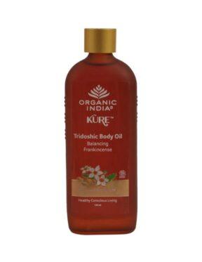 Organic India Kure Tridoshic Body Oil Balancing Frankincens 120 ml