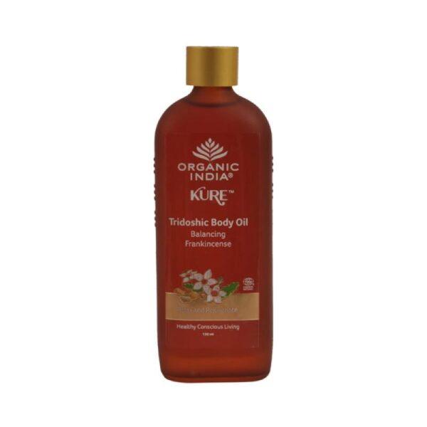 Organic India Kure Tridoshic Body Oil Balancing Frankincens 120 ml