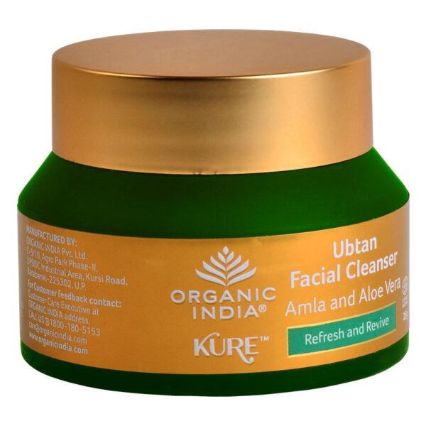 Organic India Kure Ubtan Facial Cleanser Amla and Aloe Vera 25 gm