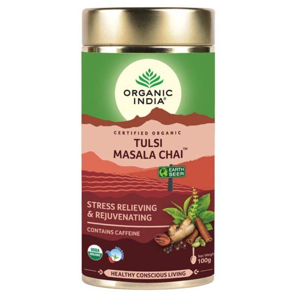 Organic India Tulsi Masala Tea 100 gm