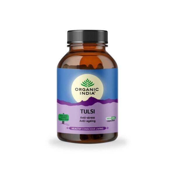 Organic India Tulsi Veg Capsule 180 vegicaps