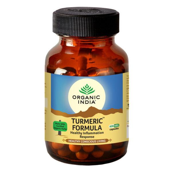 Organic India Turmeric Formula Veg Capsule 60 vegicaps