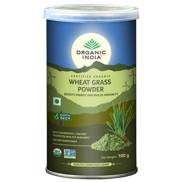 Organic India Wheat Grass Powder 100 gm