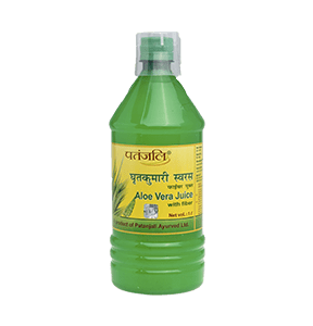 Patanjali Ayurveda Aloe Vera Juice with Fiber 1000ml, indigestion, heartburn, cures constipation