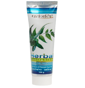 Patanjali Ayurveda Herbal Shaving Cream 100 gm, revitalize the skin tissues