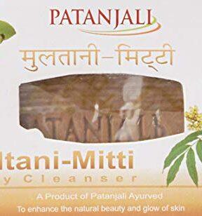 Patanjali Ayurveda Multani Mitti Body Cleanser 75gm for dry skin