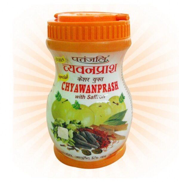 Patanjali – Special Chyawanprash With Saffron Stem Fruit 500g, cough, bronchial asthma, geriatric disorders, loss of appetite, loss of memory, disorders of lungs