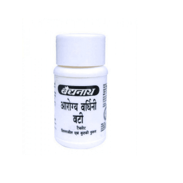 Baidyanath Arogyavardhini Vati (80tab) for High cholesterol levels, Itching Eczema, Chronic Constipation