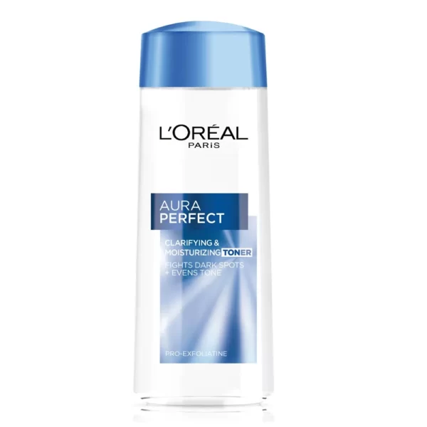 L'Oreal Paris Aura Perfect Clarifying & Moisturizing Toner Fights Dullness + Evens Tone (200ml)
