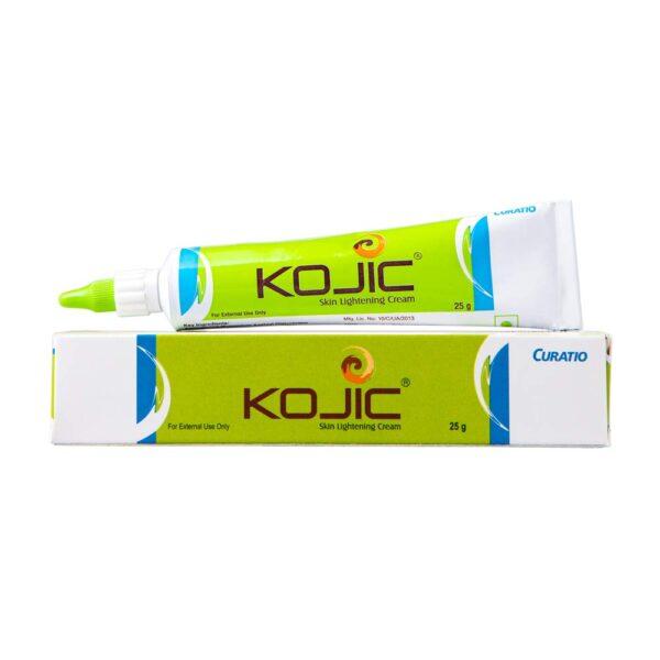 Kojic Cream/For Skin Whitening and Lightening/De-Pigmentation and Removal of Black Spots, 25g