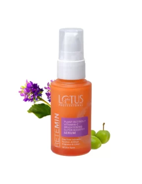 Lotus Professional Retemin Plant Retinol & Natural Vitamin C Brightening Super Booster Serum(30ml)