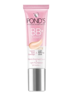 Ponds BB+ Cream Instant Spot Coverage + Light Make-up Glow Ivory -SPF 30++(30 g)(30 g)