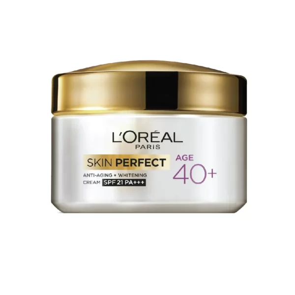 L'Oreal Paris Age 40+ Skin Perfect Anti Aging Whitening Cream SPF 21 PA+++(50gm)