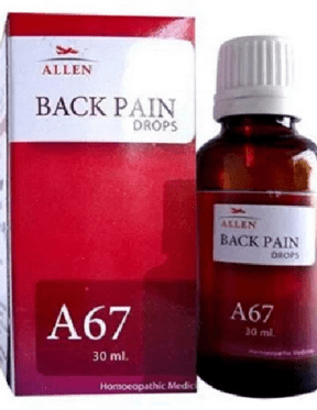 Allen A67 Back Pain Drops (30ml)