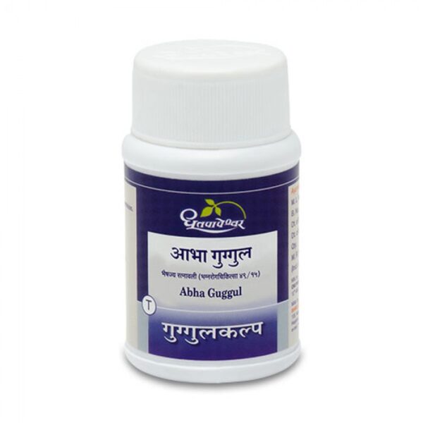 Dhootapapeshwar Abha Guggul Table 60 tablet for bone recovery, improving blood circulation