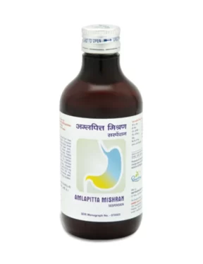 Dhootapapeshwar Amlapitta Mishran Suspension 450 ml for heartburn, nausea, epigastric