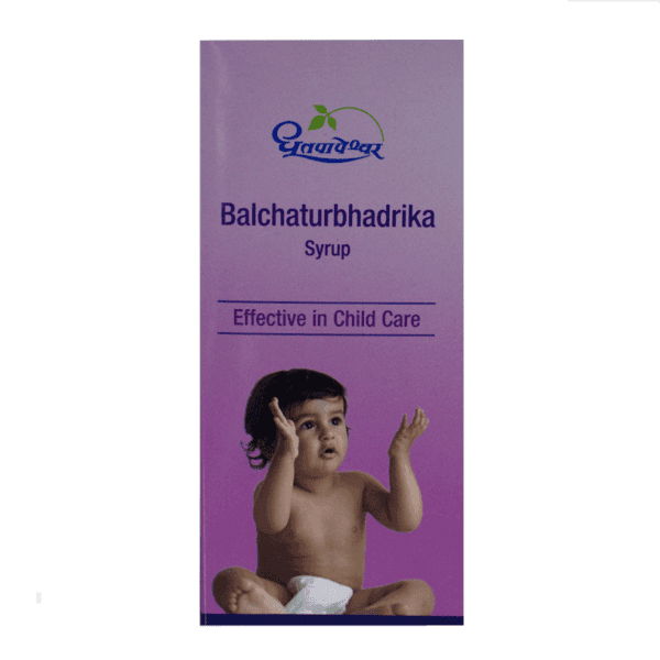 Dhootapapeshwar Balchaturbhadrika Syru 100 ml for cough, cold, diarrhoea, vomiting, indigestion