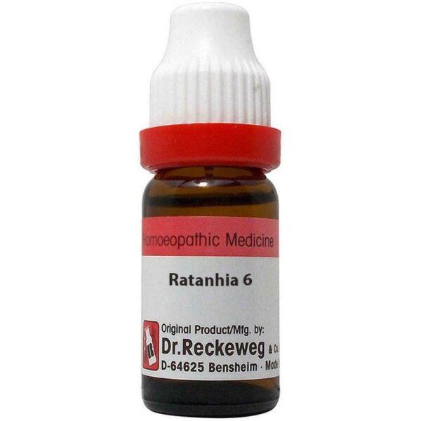 Dr Reckeweg Ratanhia Dilution 11ml