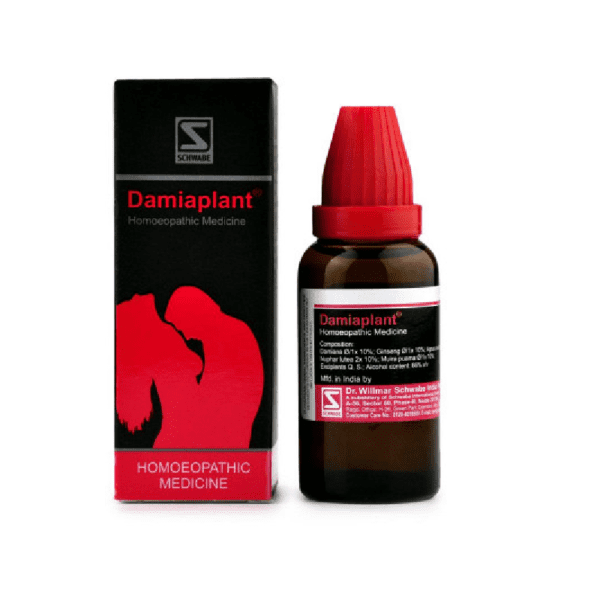 Dr Willmar Schwabe Homeopathic India Damiaplant Drops (30ml)