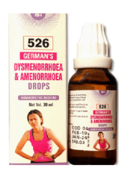 German Homeo Care & Cure Dysmeno & Ameno 526 (30ml)