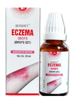 German Homeo Care & Cure Eczema Drops 521 (30ml)