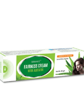 German Homeo Care & Cure Fairness Cream with Aloevera (25g)