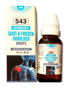 German Homeo Care & Cure Gout & F Drops 543 (30ml)
