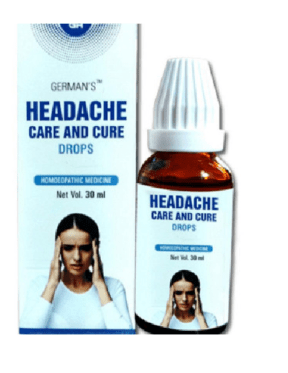 German Homeo Care & Cure Headache Drops (30ml)