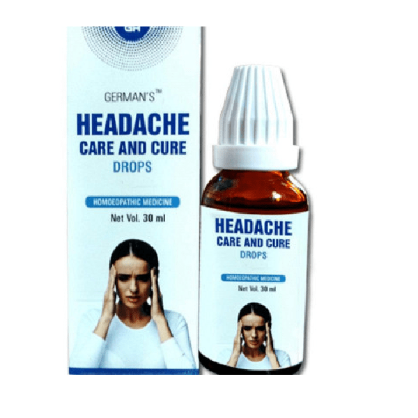 German Homeo Care & Cure Headache Drops (30ml)