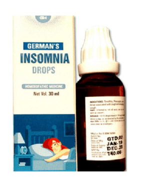 German Homeo Care & Cure Insomnia Drops (30ml)