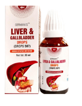 German Homeo Care & Cure Liver & Gall Drops 507 (30ml)