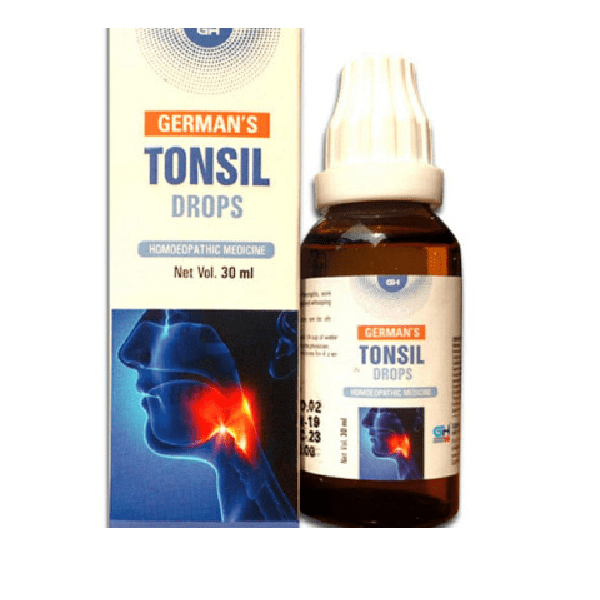 German Homeo Care & Cure Tonsil Drops (30ml)