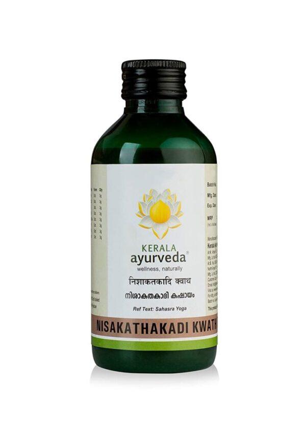 Kerala Ayurveda Nisakathakadi Kwath 200 Ml for pre-diabetes, Diabetes, maintain normal blood sugar levels