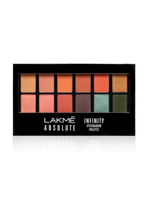 Lakme Absolute Infinity Eye Shadow Palette - Coral Sunset(12gm)