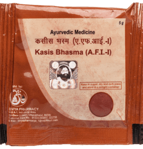 Patanjali Divya Kasis Bhasma 5gm x 4, Anemia, liver issues, splenomegaly