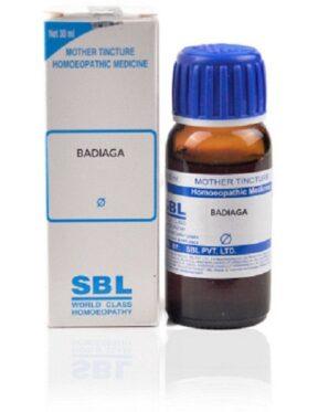 SBL Badiaga Mother Tincture 1X (Q) (30ml)