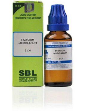 SBL India Homoeopathic Syzygium Jambolanum DILUTION (30ML)