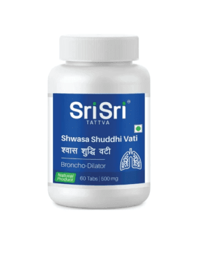 Sri Sri Tattva Ayurvedic Shwasa Shuddhi Vati – Broncho Dilator 60 Tablets | 500mg