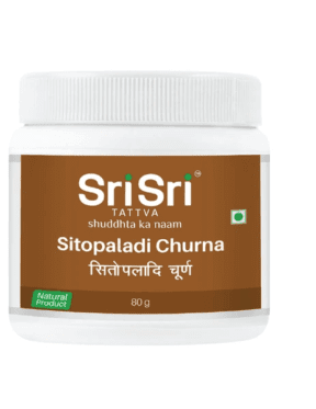 Sri Sri Tattva Ayurvedic Sitophaladi Churna – Cold & Cough Remedy, 80g
