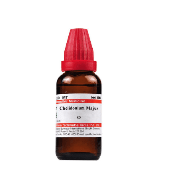 Dr Willmar Schwabe India Homeopathic Chelidonium Majus Mother Tincture 1X (Q) (30ml)