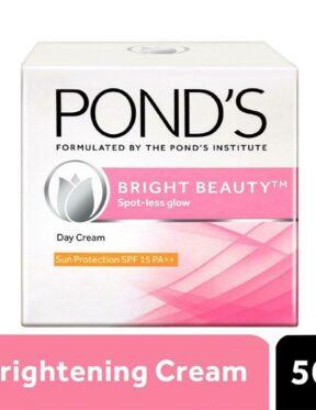 Ponds Bright Beauty Sun Protection SPF 15 PA++ Day Cream(50g)